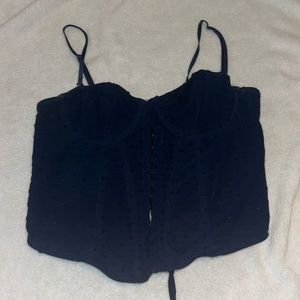 Urban Outfitters Out From Under Navy Corset